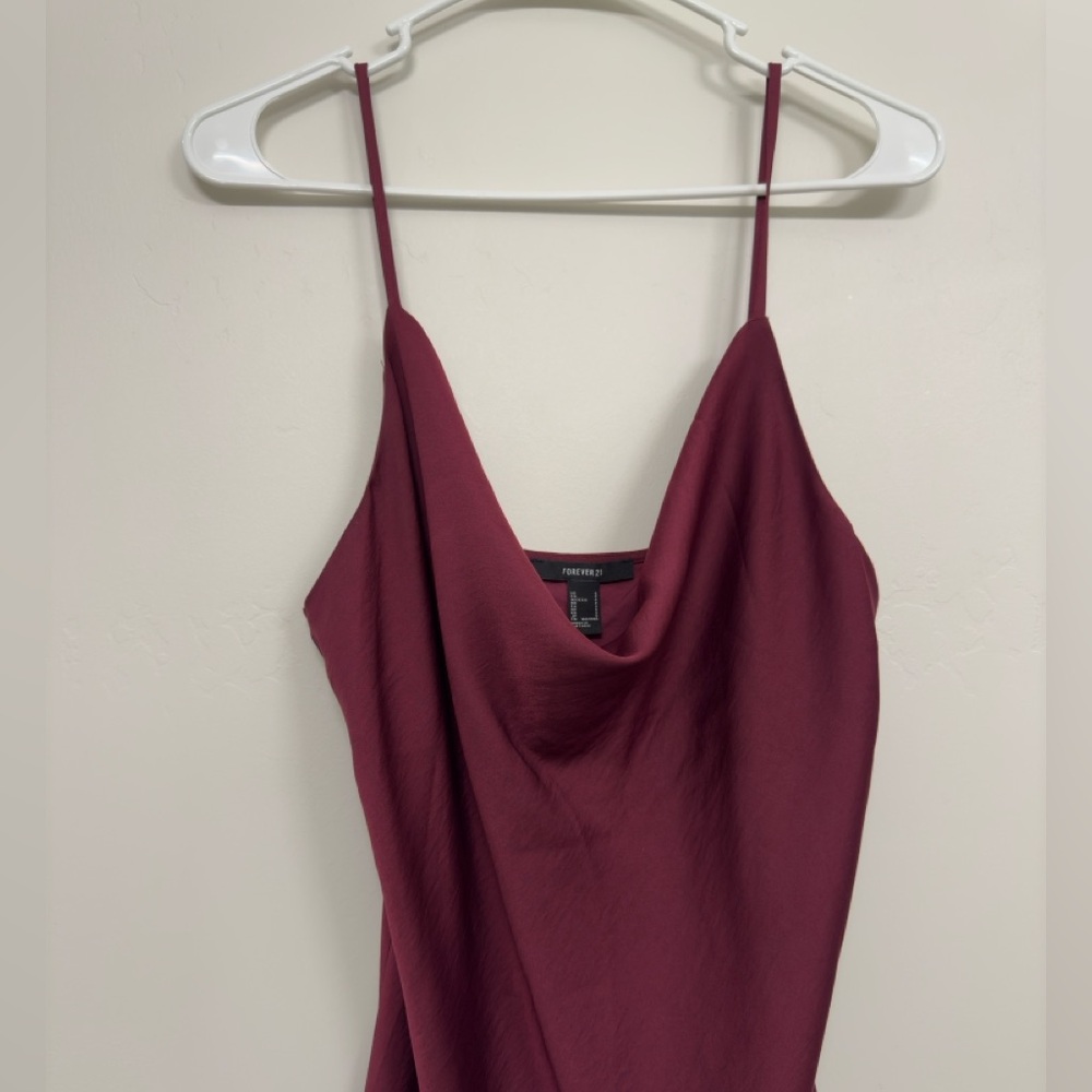 Satin mini dress